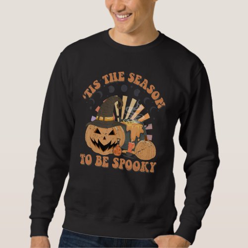 Fall Pumpkin Halloween Costume Tis The Season To B Sweatshirt