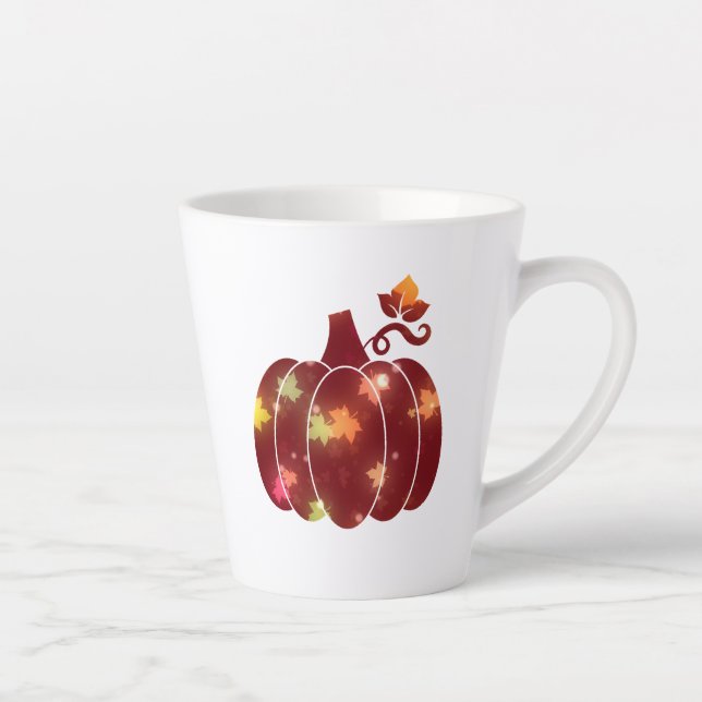 Fall Pumpkin Latte Mug (Right)