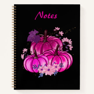 Fall Pumpkin Notebook
