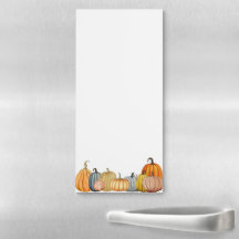 Fall Pumpkin Notepad
