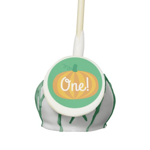 Fall Pumpkin Patch 1st Birthday Party Theme Cake Pops