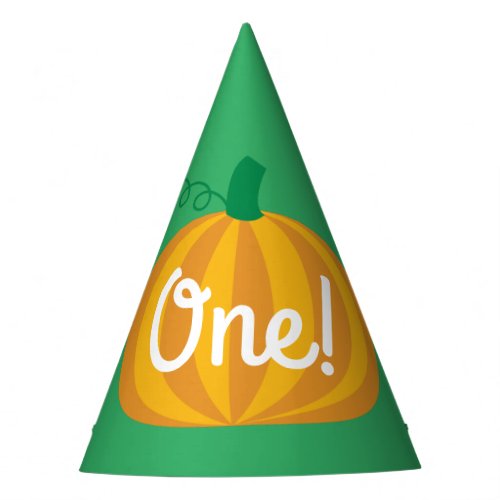 Fall Pumpkin Patch 1st Birthday Party Theme Party Hat