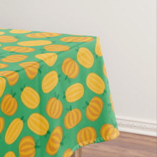 Fall Pumpkin Patch 1st Birthday Party Theme Tablecloth