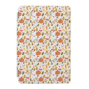 Fall Pumpkin Pattern iPad Mini Cover