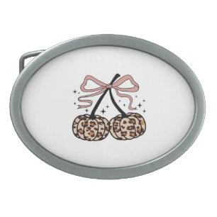 Fall Pumpkin, Pumpkin Cherries, Leopard Pumpkin, P Belt Buckle