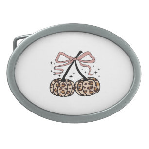 Fall Pumpkin, Pumpkin Cherries, Leopard Pumpkin, P Belt Buckle