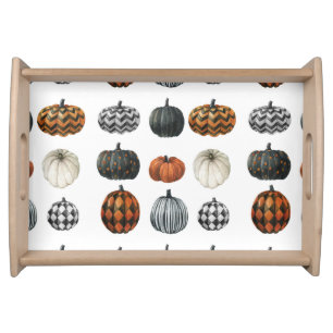 Fall Pumpkin Serving Tray