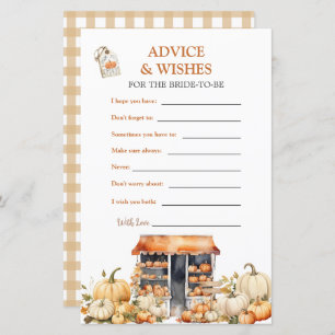 Fall Pumpkin She's Off The Market Advice & Wishes