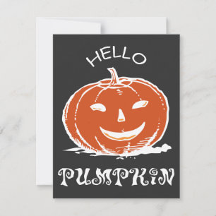 Fall Pumpkin Shirt, Autumn Shirt, Spooky Season Holiday Card