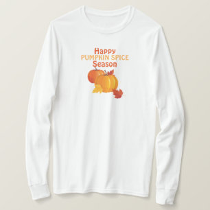 Fall Pumpkin Spice Basic Long Sleeve T-Shirt
