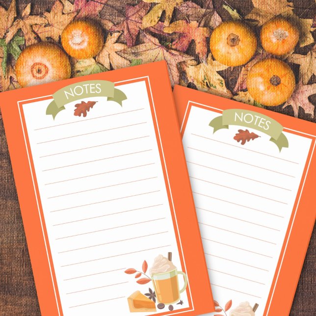 Fall Pumpkin Spice Notes (Creator Uploaded)