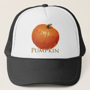 Fall Pumpkin Trucker Hat