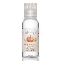 Fall Pumpkins Baby Shower Hand Sanitizer