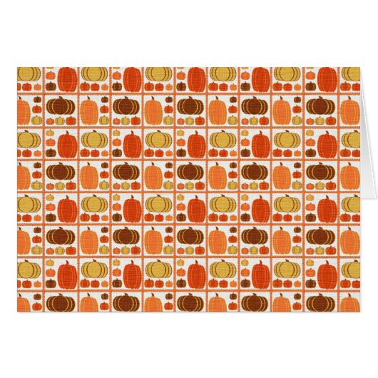 Fall Pumpkins Cards (Front Horizontal)