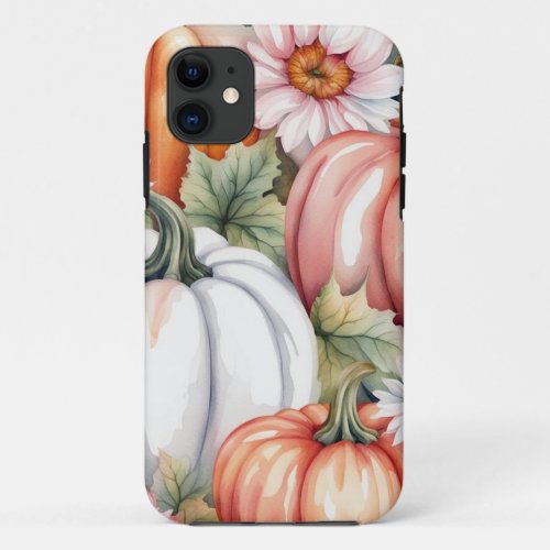 Fall Pumpkins  iPhone 11 Case