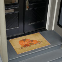 Fall Pumpkins  Doormat