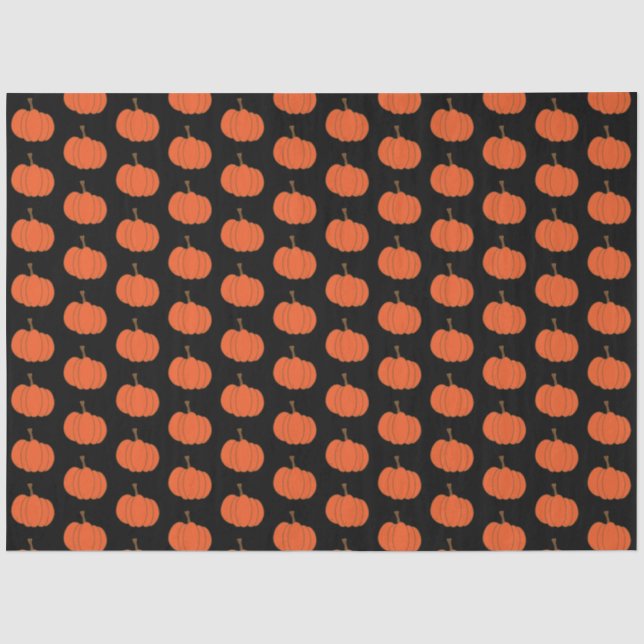 Fall Pumpkins  Tissue Paper (Front)