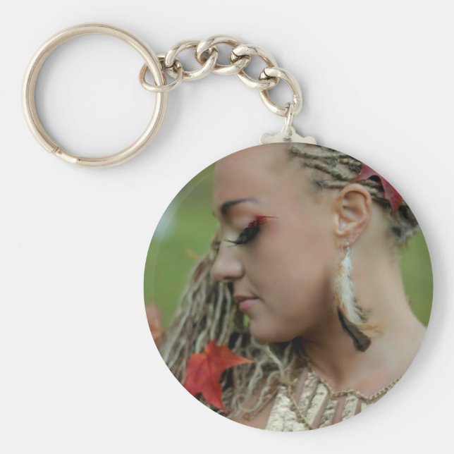 Fall Queen Keychain (Front)