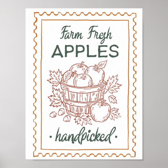 Fall Quote  Poster (Front)