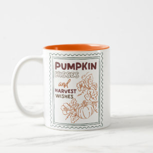 Fall Quote  Two-Tone Coffee Mug