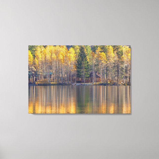 Fall Reflection Canvas Print (Front)