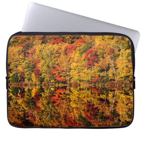 Fall Reflection on Russell Pond  New Hampshire Laptop Sleeve