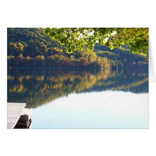 Fall Reflections Cards (Front Horizontal)