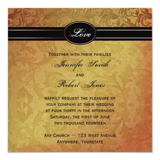 Regency Wedding Invitations 1