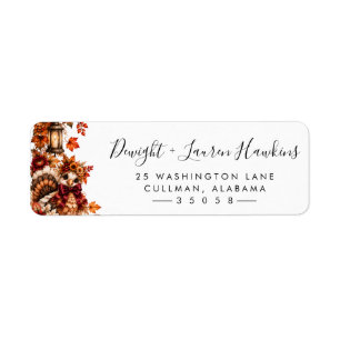 Fall   Return Address Label
