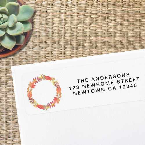 Fall Return Address  Label
