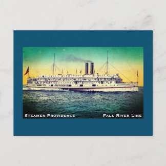 Fall River Line, Steamship 'Providence' Postcard