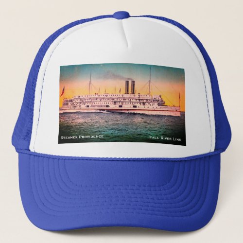 Fall River Line Steamship Providence Trucker Hat