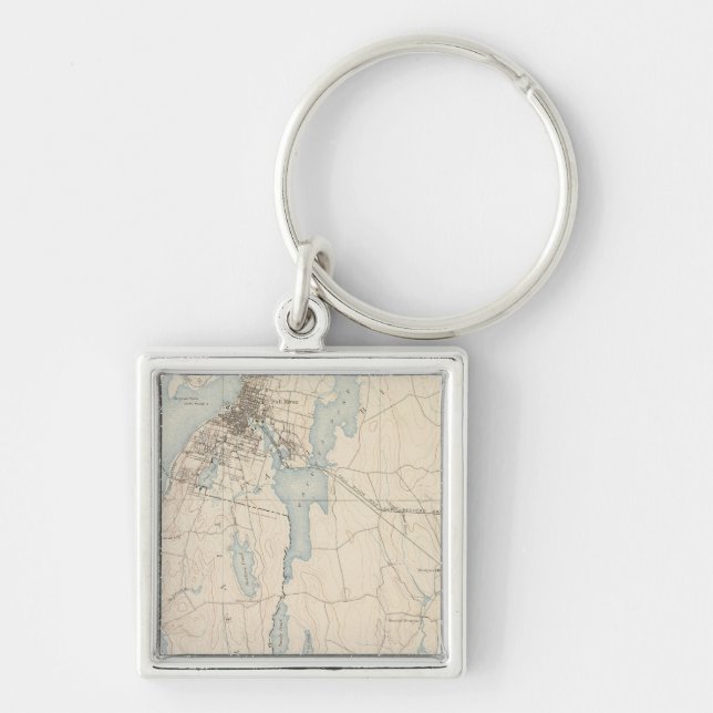 Fall River, Massachusetts Keychain (Front)