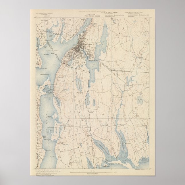 Fall River, Massachusetts Poster (Front)