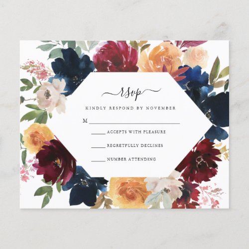 Fall RSVP Card  Budget