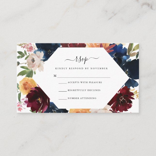 Fall RSVP Card | Budget Flyer (Front)