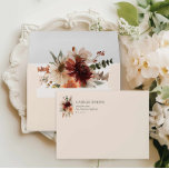 Fall Rustic Floral Bridal Shower Envelope<br><div class="desc">Complete your autumn celebration with our Fall Floral Bridal Shower Envelope. Featuring a beautiful fall floral design,  this envelope adds a touch of seasonal elegance to your bridal shower invitations. Perfect for a cohesive and charming presentation. Matching items in our store Cava Party Designs.</div>