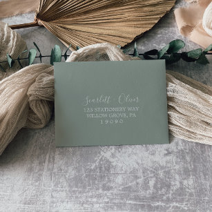 Sage Green Envelopes