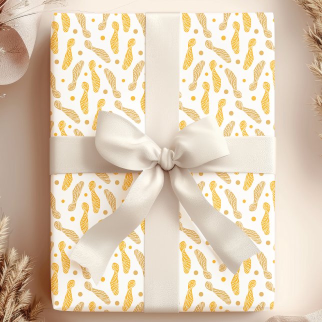Fall Samara Whirlwind Wrapping Paper (Creator Uploaded)