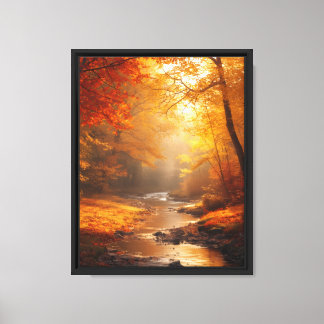 Fall Scene Canvas Art