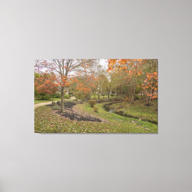 Fall Scene Canvas Print (Front)