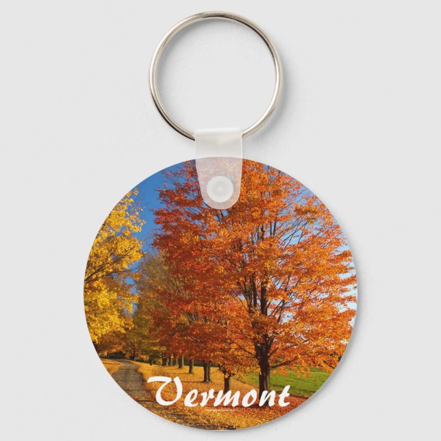 Fall Scene Keychain (Front)