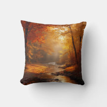 Fall Scene Pillow