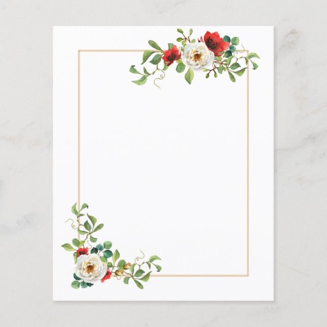 Fall Scrapbook Paper (Front)