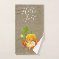 Fall Hand Towels for Bathroom, Thanksgiving Towel, Large Hand Towels for  Bathroom Floral, Housewarming Gift New Home, Fall Decor for Home 