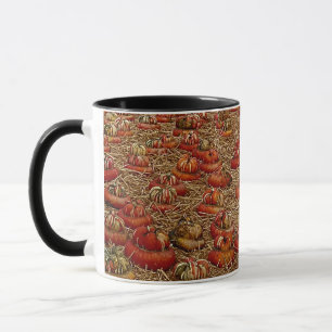 Fall Season Colorful Farm Pumpkins Mug