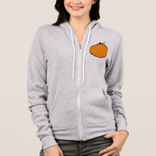 Fall Season Pumpkin Drawing Hoodie