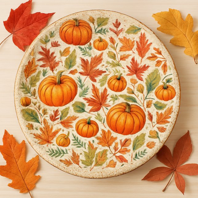 Fall Season Pumpkins Leaves Craft  Tissue Paper (Creator Uploaded)