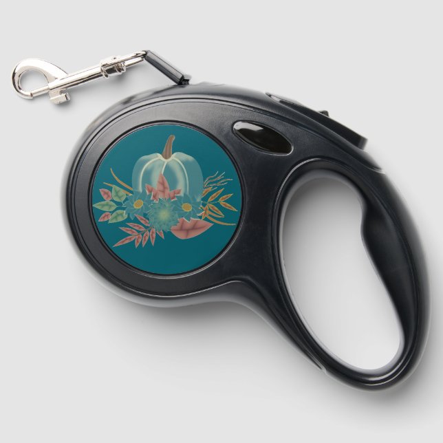 Fall Seasonal Themed Dog Leash for Dog Owners (Front)