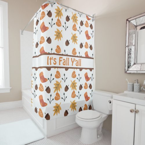 Fall Shower Curtain